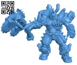 Garrosh B006839 file stl free download 3D Model for CNC and 3d printer