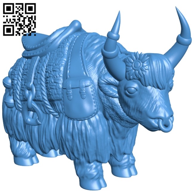 Gaur in Spain B007040 file stl free download 3D Model for CNC and 3d printer
