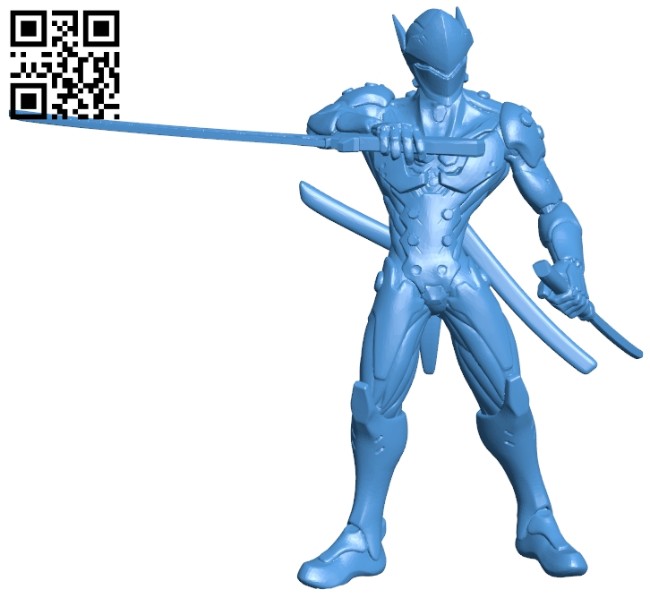 Genji B006963 file stl free download 3D Model for CNC and 3d printer