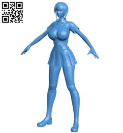 Girl school B006822 file stl free download 3D Model for CNC and 3d printer