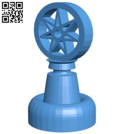 GoT Bishop – Chess B007002 file stl free download 3D Model for CNC and 3d printer
