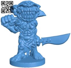 Goblin B006859 file stl free download 3D Model for CNC and 3d printer