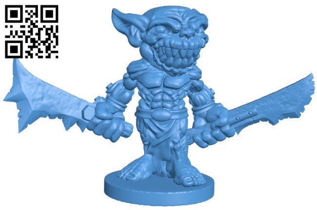 Goblin B006860 file stl free download 3D Model for CNC and 3d printer