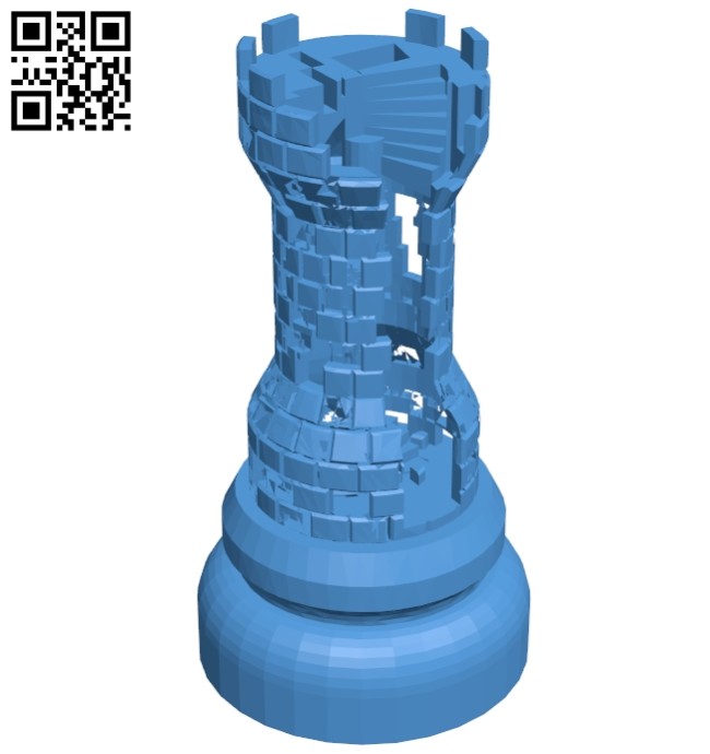 Got Rook B007007 file stl free download 3D Model for CNC and 3d printer