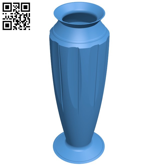 Greek vase B006728 file stl free download 3D Model for CNC and 3d printer