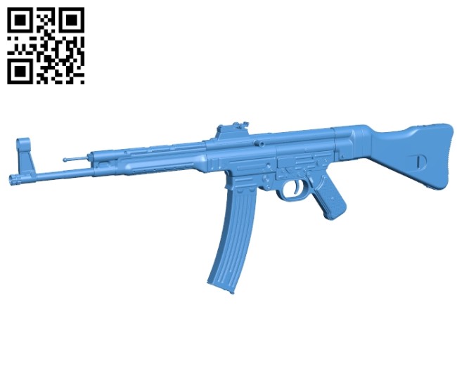 Gun ak 47 B006848 file stl free download 3D Model for CNC and 3d printer