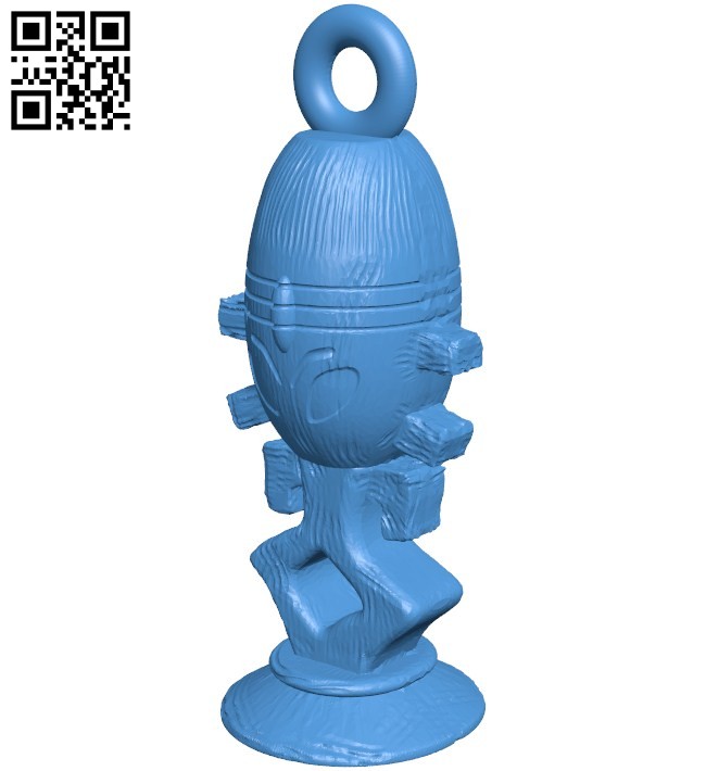 Horga'hn Pendant B006647 file stl free download 3D Model for CNC and 3d printer