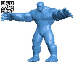 Hulk B006801 file stl free download 3D Model for CNC and 3d printer