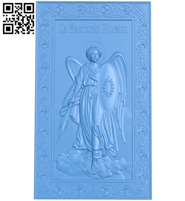 Icon of Michael A004700 download free stl files 3d model for CNC wood carving