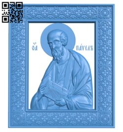 Icon of Paul A004623 download free stl files 3d model for CNC wood carving