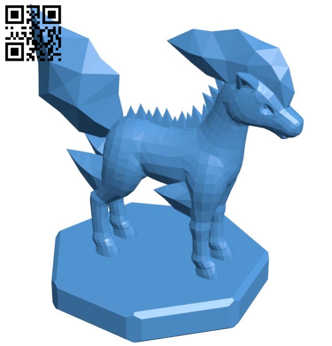 Knight Ponyta - pokemon B006762 file stl free download 3D Model for CNC and 3d printer
