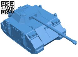 Legionnaire tank B006645 file stl free download 3D Model for CNC and 3d printer