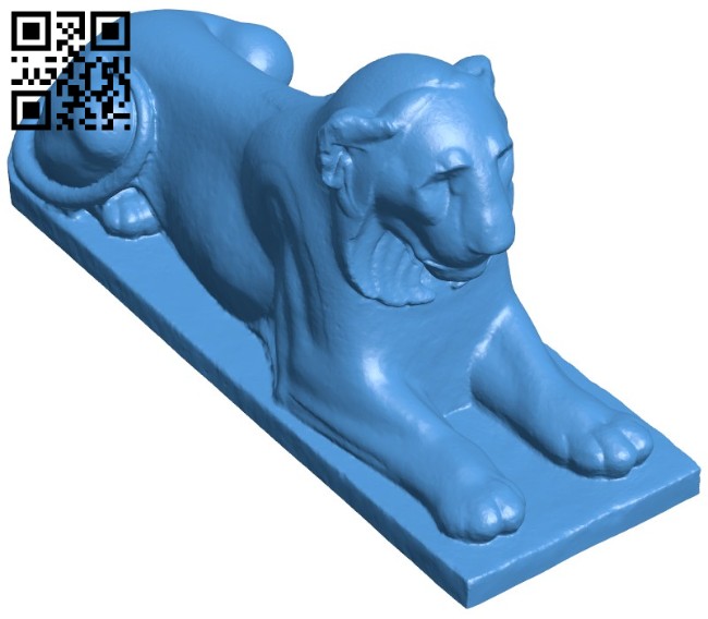 Lion B006652 file stl free download 3D Model for CNC and 3d printer