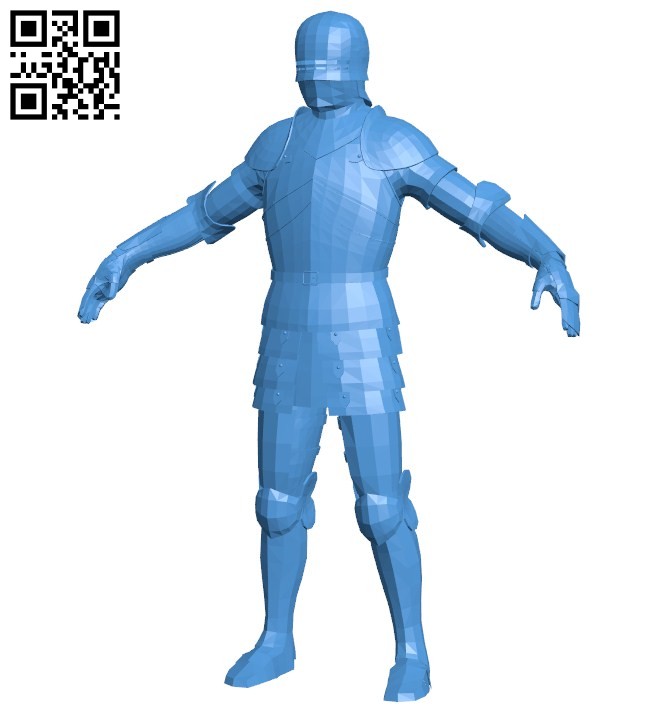 Male knight B006713 file stl free download 3D Model for CNC and 3d printer