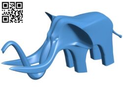 Mammoth B006784 file stl free download 3D Model for CNC and 3d printer