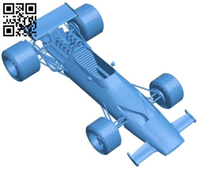 Mclaren M7A Car B006807 file stl free download 3D Model for CNC and 3d printer