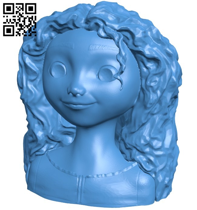 Merged merida B006646 file stl free download 3D Model for CNC and 3d printer