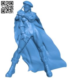 Miss Cammy sf5 B006924 file stl free download 3D Model for CNC and 3d printer