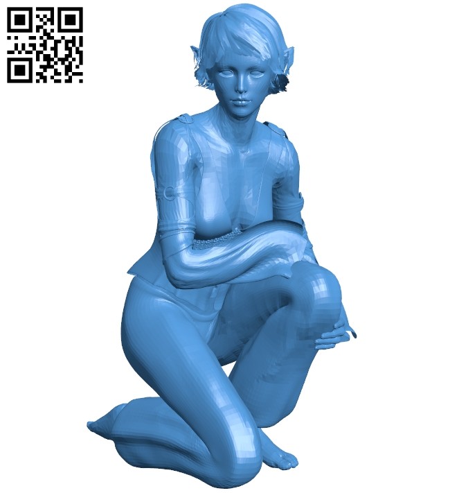 Miss Faerie B007029 file stl free download 3D Model for CNC and 3d printer