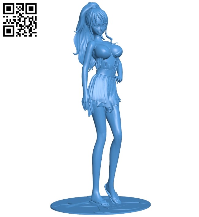 Miss Nami B007095 file stl free download 3D Model for CNC and 3d printer