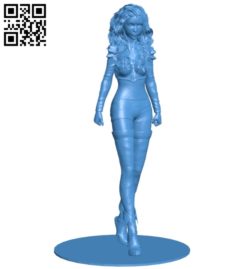 Miss lady B007090 file stl free download 3D Model for CNC and 3d printer