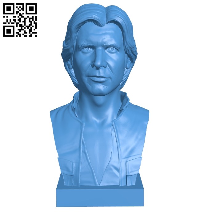 Mr Harrison Ford B007098 file stl free download 3D Model for CNC and 3d printer