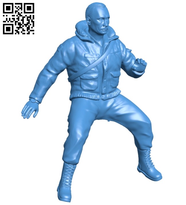 Mr Putin B006986 file stl free download 3D Model for CNC and 3d printer