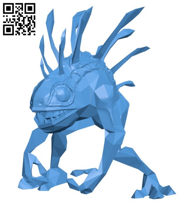 Murloc B006679 file stl free download 3D Model for CNC and 3d printer