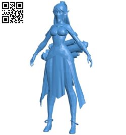 Paladins ying B006805 file stl free download 3D Model for CNC and 3d printer