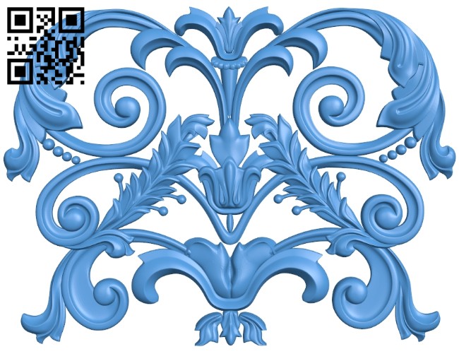 Pattern dekor design A004659 download free stl files 3d model for CNC wood carving