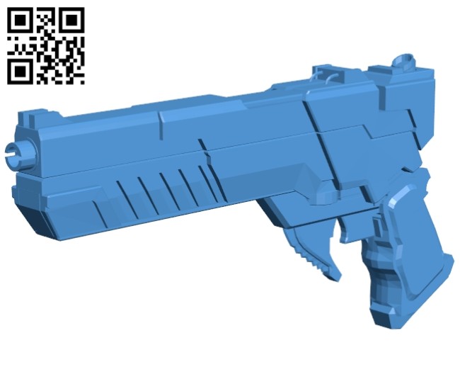 Red hood gun B007087 file stl free download 3D Model for CNC and 3d printer