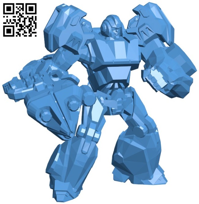 Robot ironhide B006662 file stl free download 3D Model for CNC and 3d printer