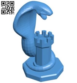 Chess Rook by Lawrence Black, Download free STL model