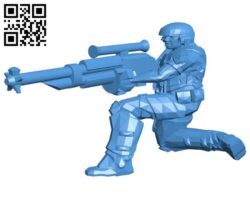 Sci Fi sniper B006705 file stl free download 3D Model for CNC and 3d printer