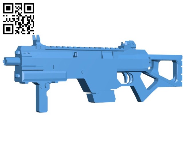 Smg titanfall gun B006673 file stl free download 3D Model for CNC and 3d printer