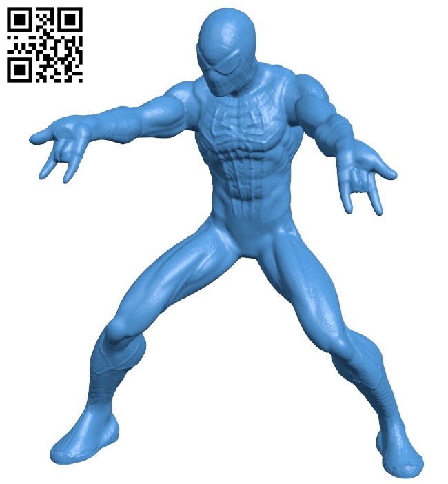 Spider man B006996 file stl free download 3D Model for CNC and 3d printer