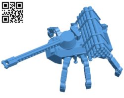 Spider robot B007037 file stl free download 3D Model for CNC and 3d printer