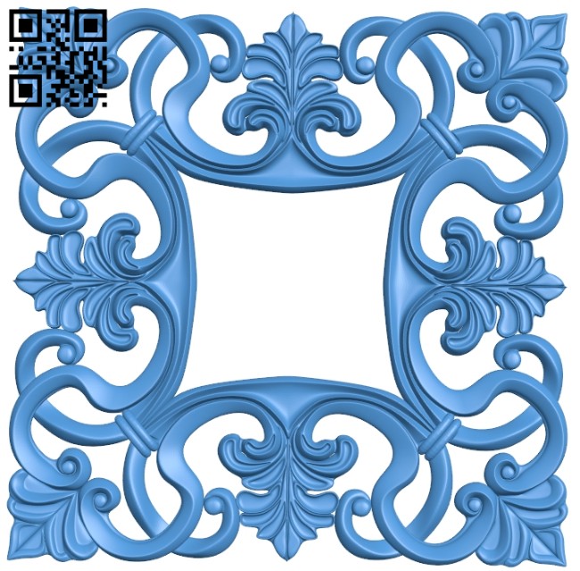 Square pattern A004757 download free stl files 3d model for CNC wood carving