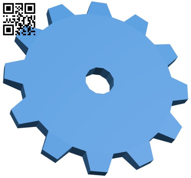 Spur Gear 3d model - CadNav