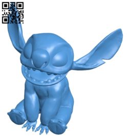 Stitch B006847 file stl free download 3D Model for CNC and 3d printer