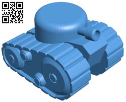 Tank B006671 file stl free download 3D Model for CNC and 3d printer