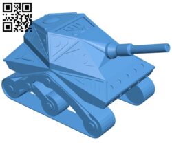 Tank B006677 file stl free download 3D Model for CNC and 3d printer