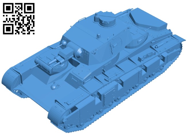 Tank B006993 file stl free download 3D Model for CNC and 3d printer