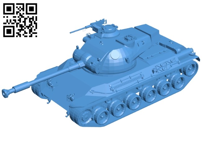 Tank B007053 file stl free download 3D Model for CNC and 3d printer