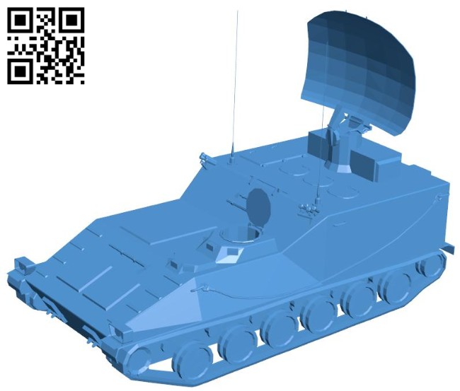 Tank PGZ-95 B006826 file stl free download 3D Model for CNC and 3d printer
