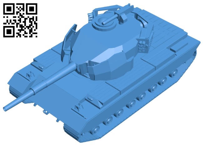 Tank action X B006942 file stl free download 3D Model for CNC and 3d printer