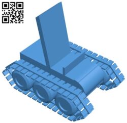Tank and smartphone B006678 file stl free download 3D Model for CNC and 3d printer