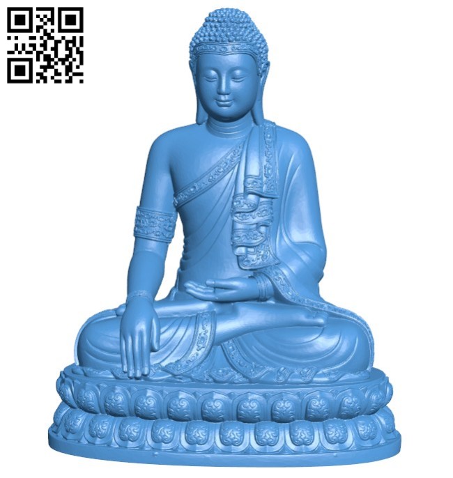 Thailand buddha B006661 file stl free download 3D Model for CNC and 3d printer