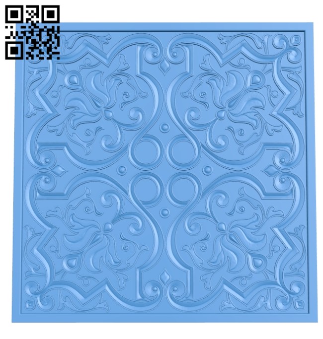 The dekor pattern is square A004649 download free stl files 3d model for CNC wood carving