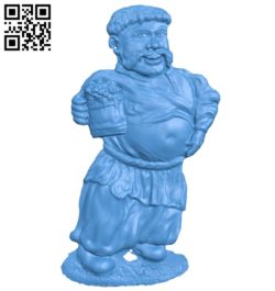 The man drinks beer A004742 download free stl files 3d model for CNC wood carving
